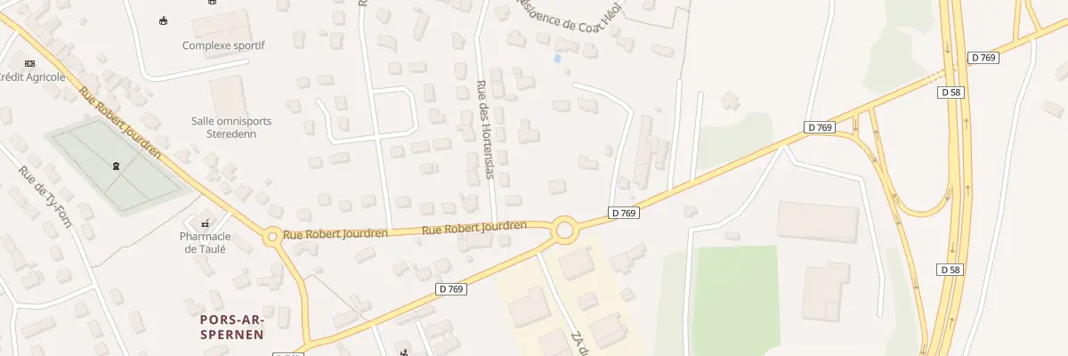 Plan du 6903A Rue Robert Jourdren à Taulé
