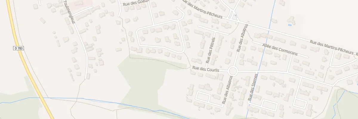 Plan du 64 Rue des Goelands à Concarneau