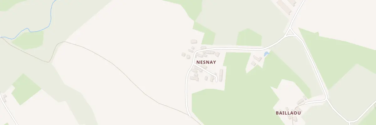 Plan du 551 Nesnay à Plounéour-Ménez