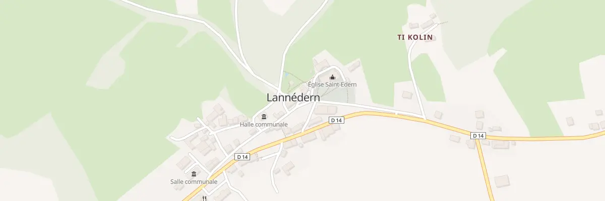 Plan du 4B Rue de l’Eglise à Lannédern