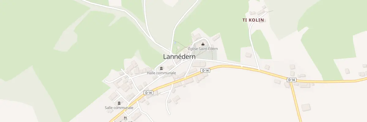 Plan du 4 Rue de l’Eglise à Lannédern