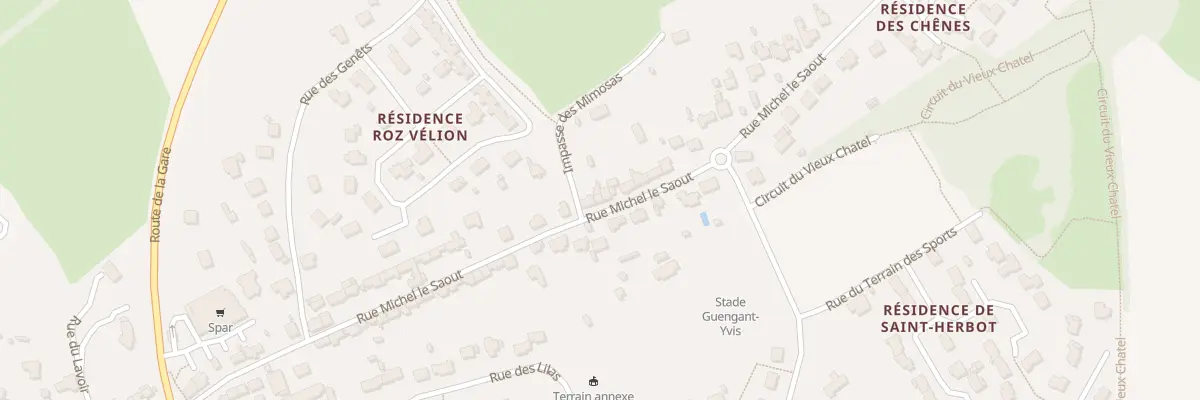 Plan du 41 Rue Michel Le Saout à Taulé