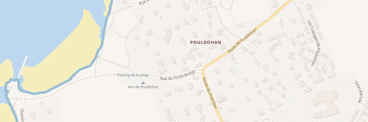 Plan du 1337B Rue de Porzh Breign à Trégunc