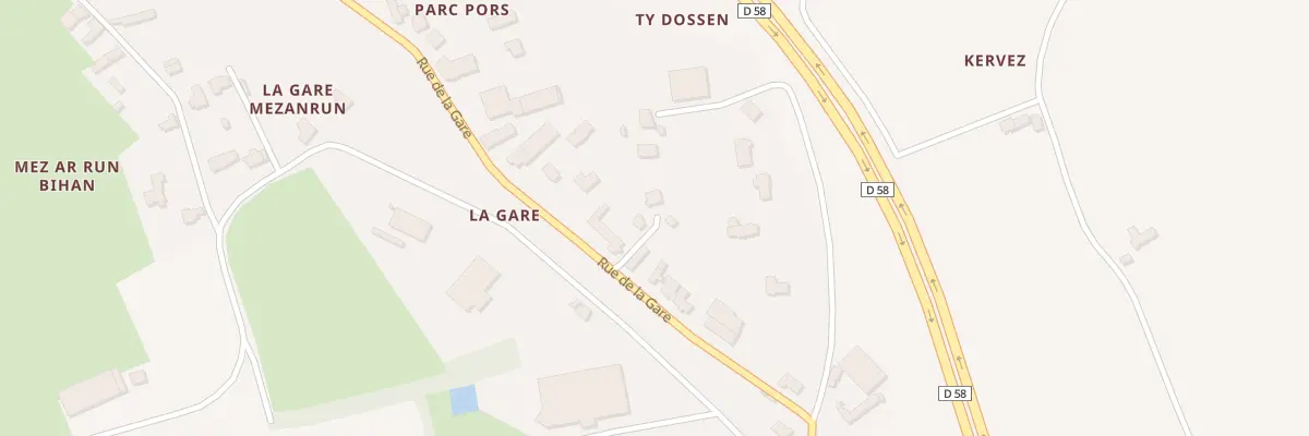 Plan du 7 Rue de la Gare à Taulé