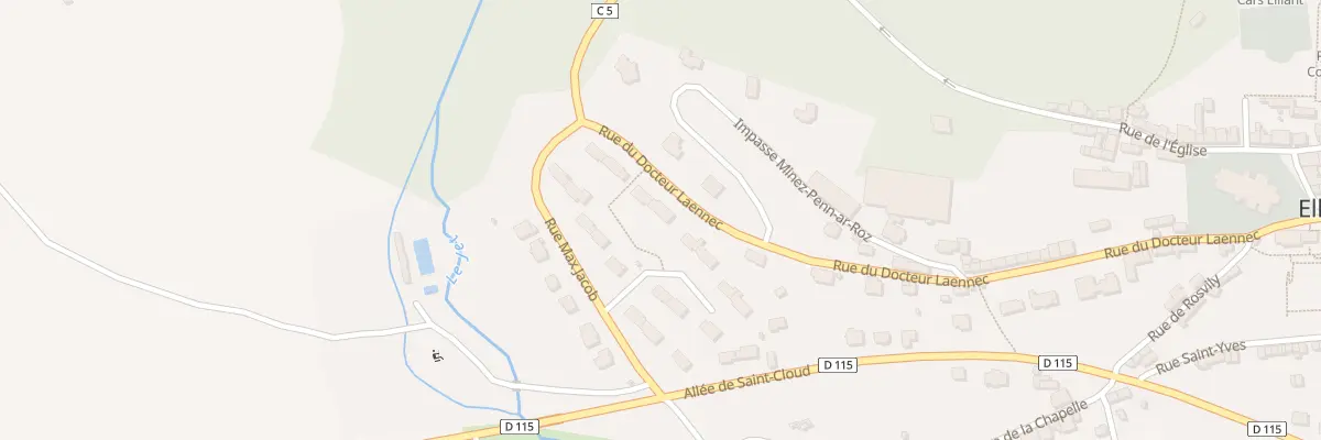 Plan du 9 Res du Jet à Elliant