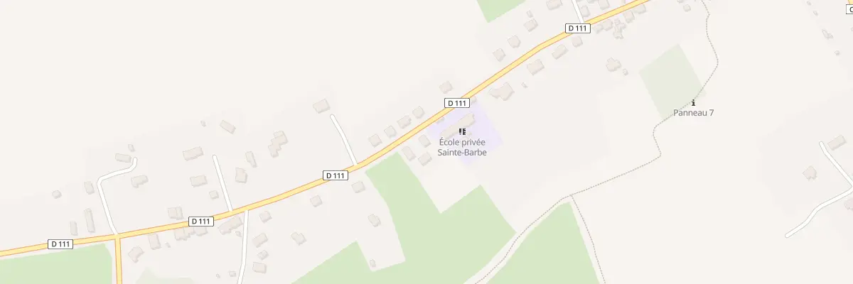 Plan du 7007G Rue de la Libération à Plounéour-Ménez