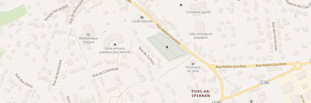 Plan du 9 Rue de Ty-Forn à Taulé