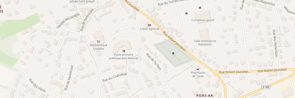 Plan du 3 Rue de Ty-Forn à Taulé