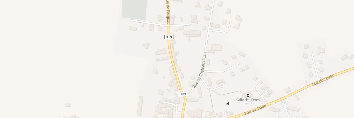 Plan du 14 Rue de l’Argoat à Lennon