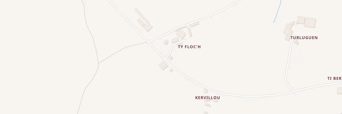 Plan du 313 Ti Floc’h à Saint-Thois