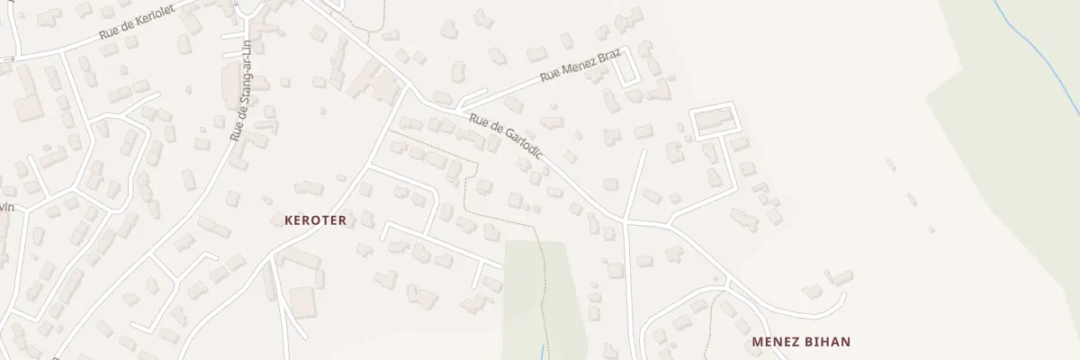 Plan du 30 Rue de Garlodic à Concarneau