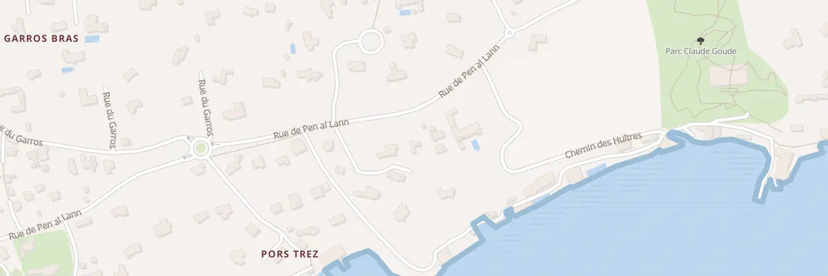 Plan du 27 Rue de Pen al Lann à Carantec