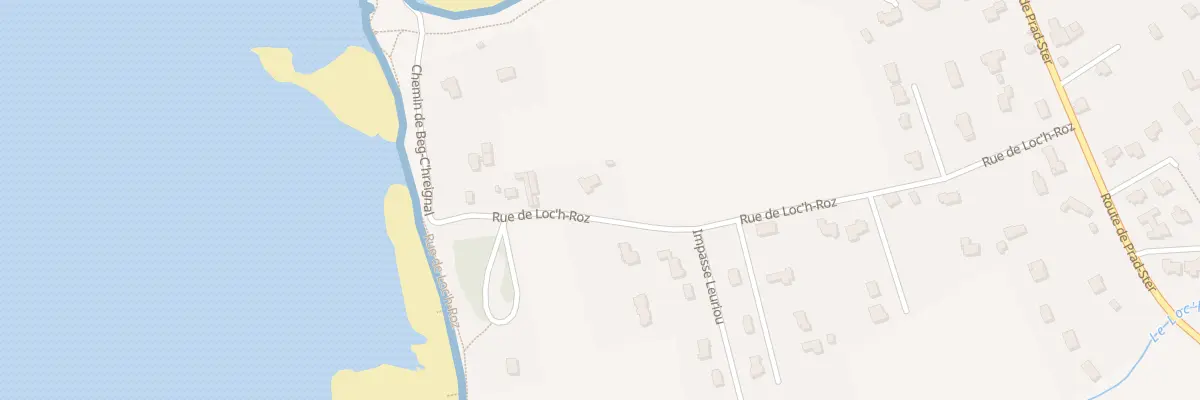 Plan du 1326 Rue Loc’H Roz à Trégunc