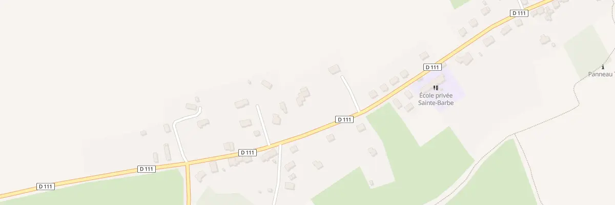Plan du 80 Rue de la Libération à Plounéour-Ménez