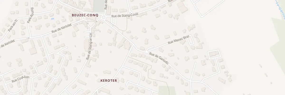 Plan du 7 Rue de Garlodic à Concarneau