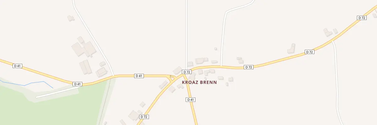 Plan du 165 Kroaz Brenn à Saint-Thois