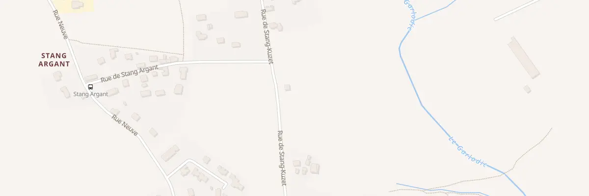 Plan du 32 Rue de Stang Kuzet à Concarneau