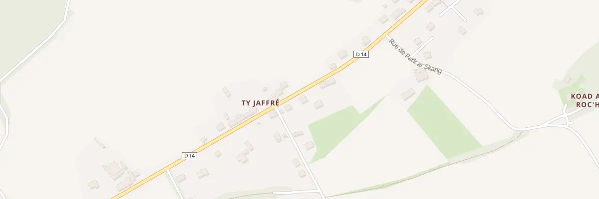 Plan du 7 Ty Jaffre à Brasparts