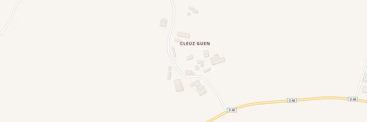 Plan du 5011 Cleuz Guen au Cloître-Pleyben