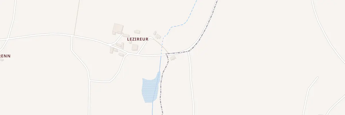 Plan du 5609 Lézireur à Taulé