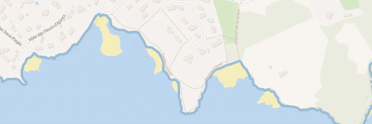 Plan du 25 All de Pen Avel à Concarneau