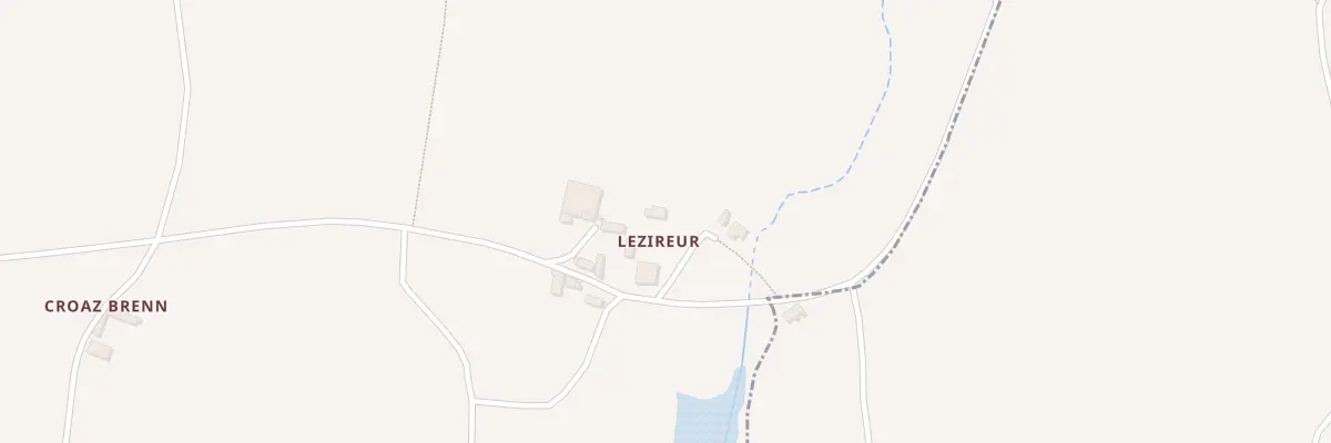 Plan du 224A Lesireur à Henvic
