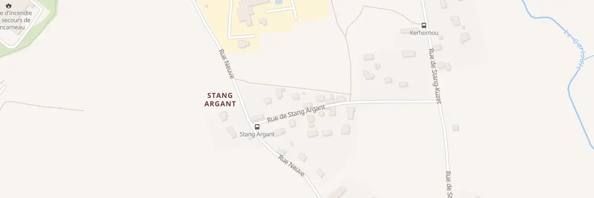 Plan du 7 Rue de Stang Argant à Concarneau