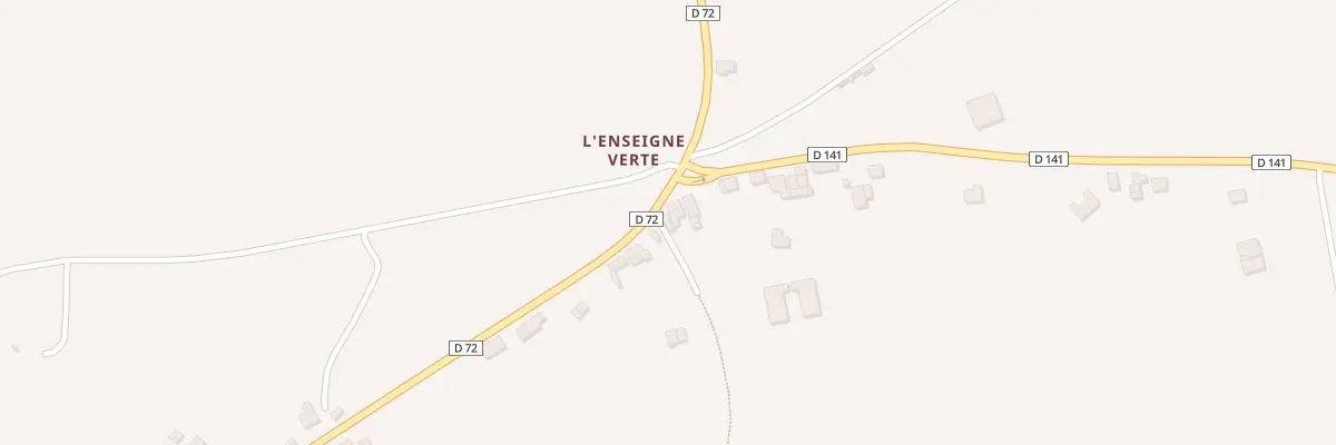 Plan du 201 L’Enseigne Verte à Saint-Thois