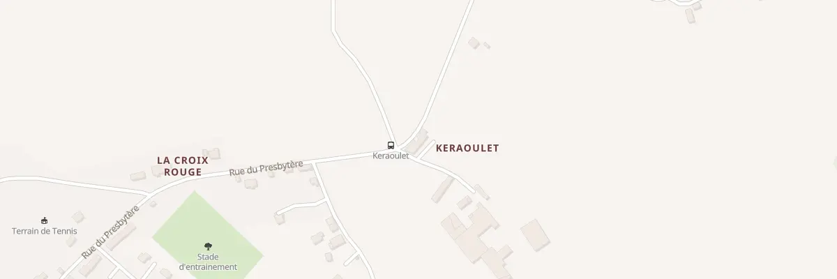 Plan du 103 Keraoullet à Langolen