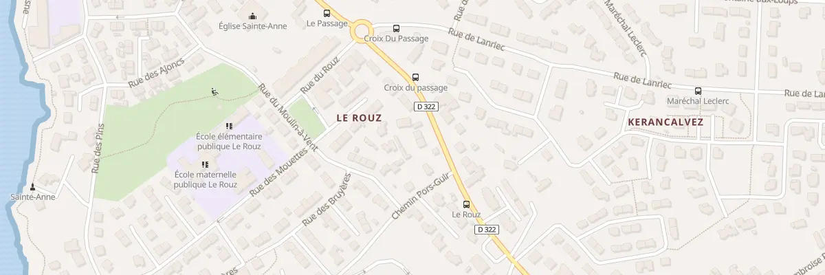 Plan du 41 Rue de Trégunc à Concarneau