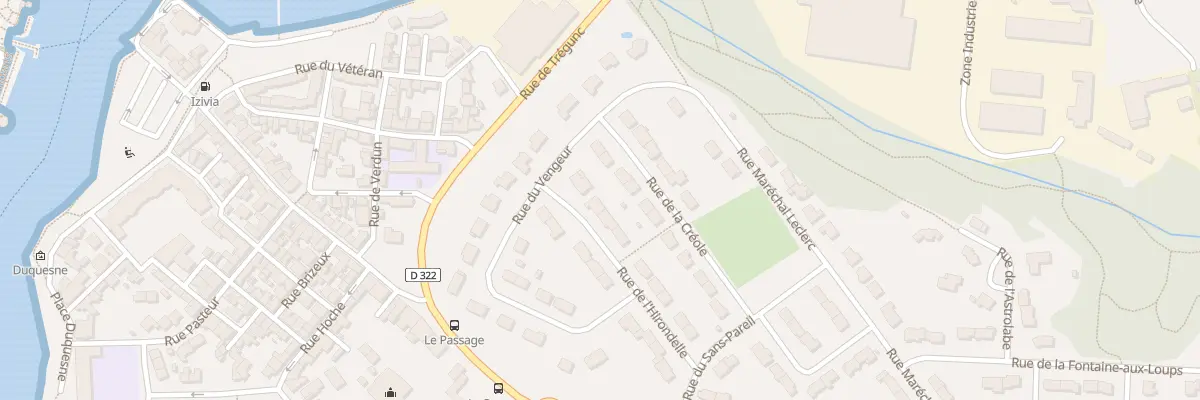 Plan du 16 Rue de l’Hirondelle à Concarneau