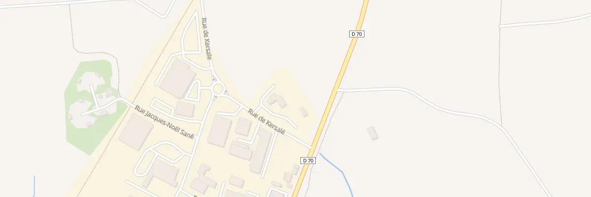 Plan du 39 Rue de Colguen à Concarneau