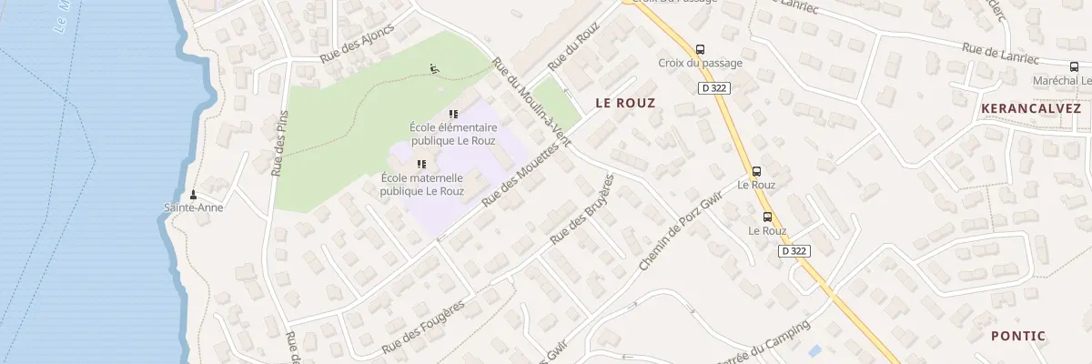 Plan du 4 Rue des Mouettes à Concarneau