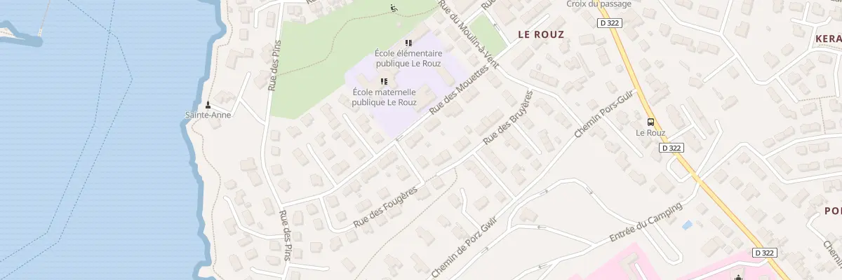 Plan du 16 Rue des Mouettes à Concarneau