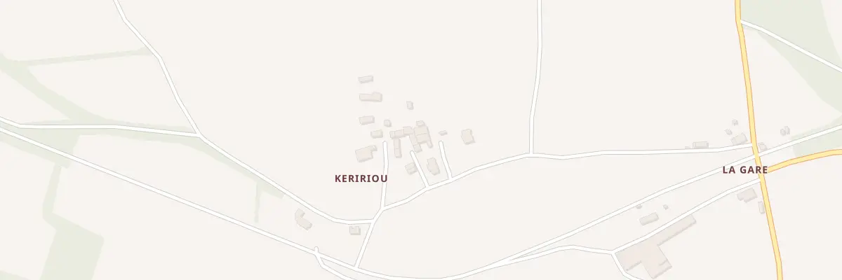 Plan du 171 Keririou à Lennon
