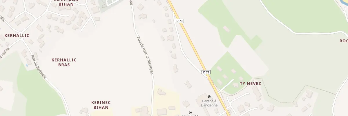Plan du 59 Av F.Libres - Rte Corniche à Carantec