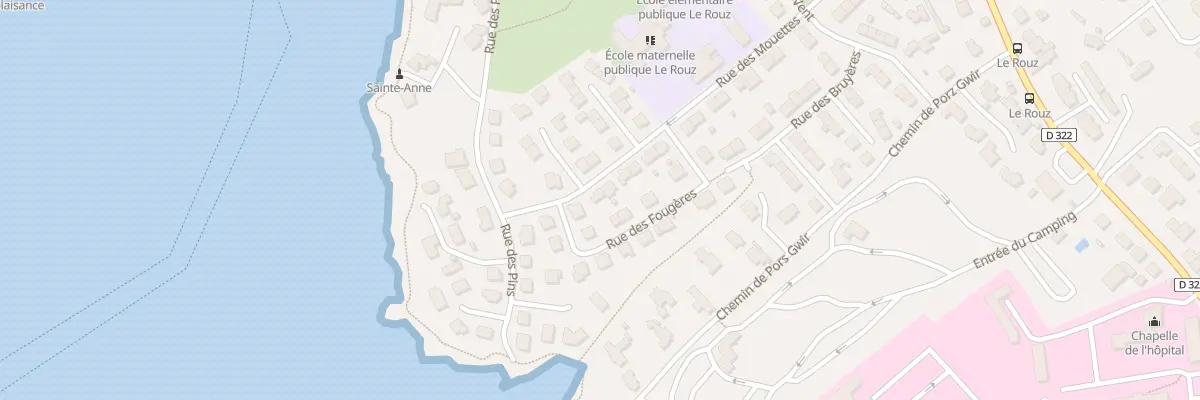 Plan du 30 Rue des Mouettes à Concarneau