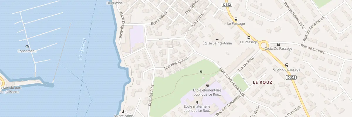 Plan du 5 Rue des Ajoncs à Concarneau