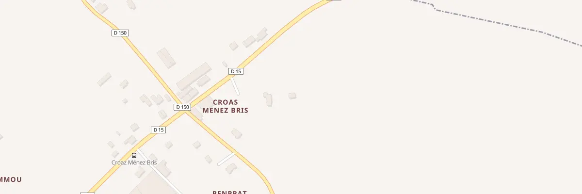 Plan du 5128 Croix Menez Bris à Elliant