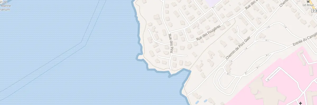 Plan du 6 Rue des Galets à Concarneau
