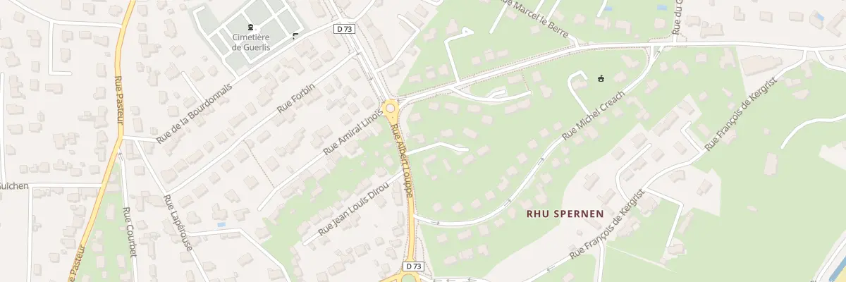 Plan du 38 Rue Albert Louppe à Carantec