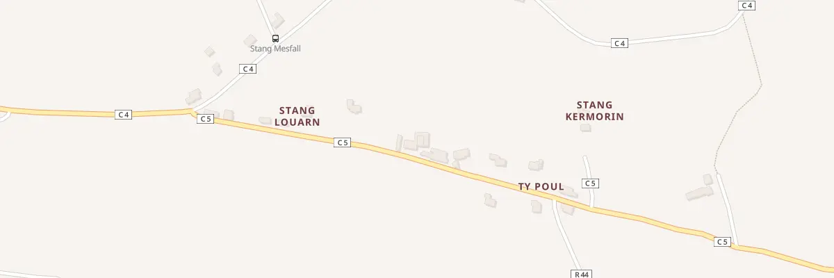 Plan du 731 Stang-Louarn à Elliant