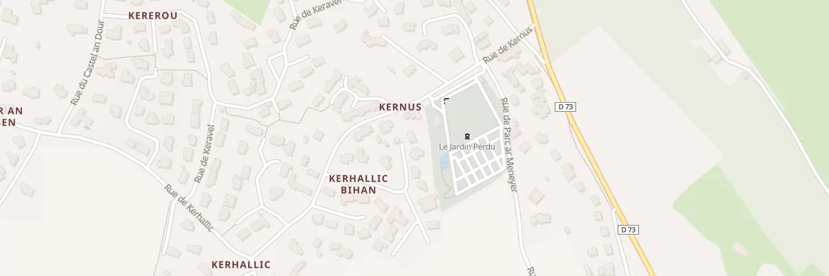 Plan du 8 Rue des Jonquilles à Carantec