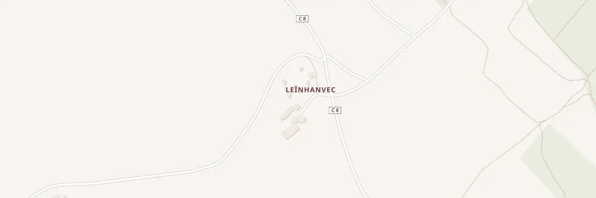 Plan du 44 Leinhanvec à Plounéour-Ménez