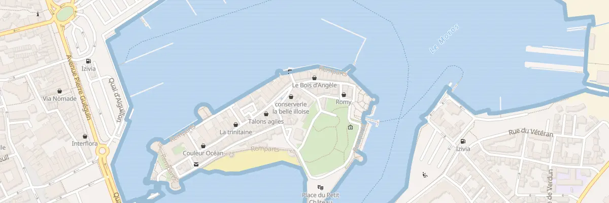 Plan du 2 Rue de l’Hospice à Concarneau