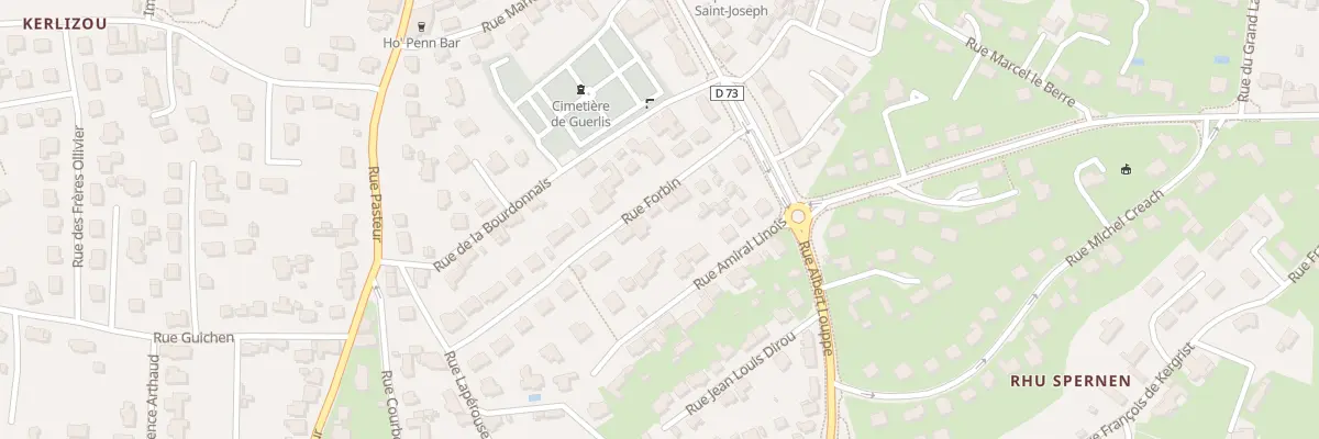 Plan du 10 Rue Forbin à Carantec