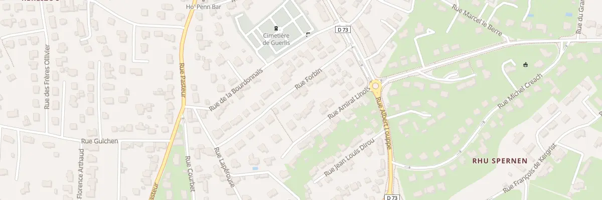 Plan du 14 Rue Forbin à Carantec