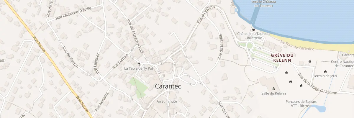 Plan du 7 Rue du Pilote Trémintin à Carantec
