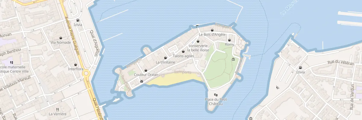 Plan du 27 Rue Théophile Louarn à Concarneau