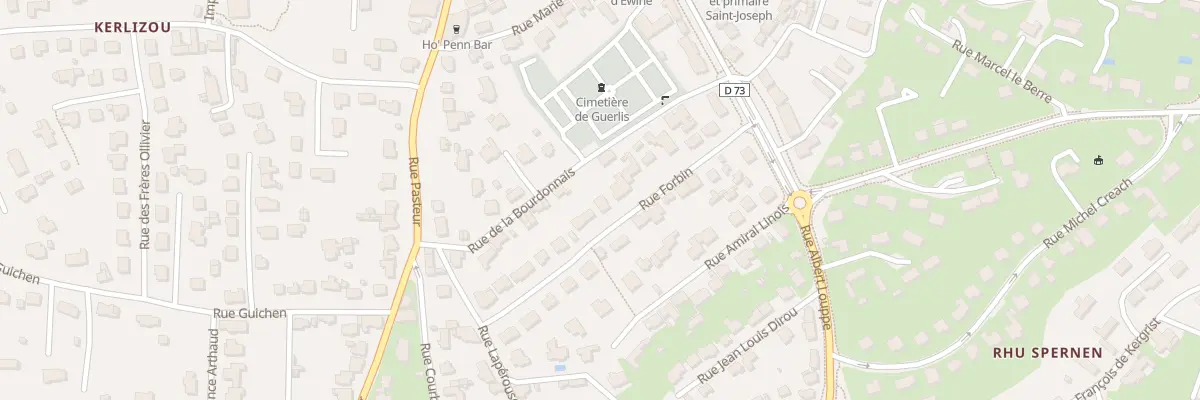 Plan du 13 Rue Forbin à Carantec